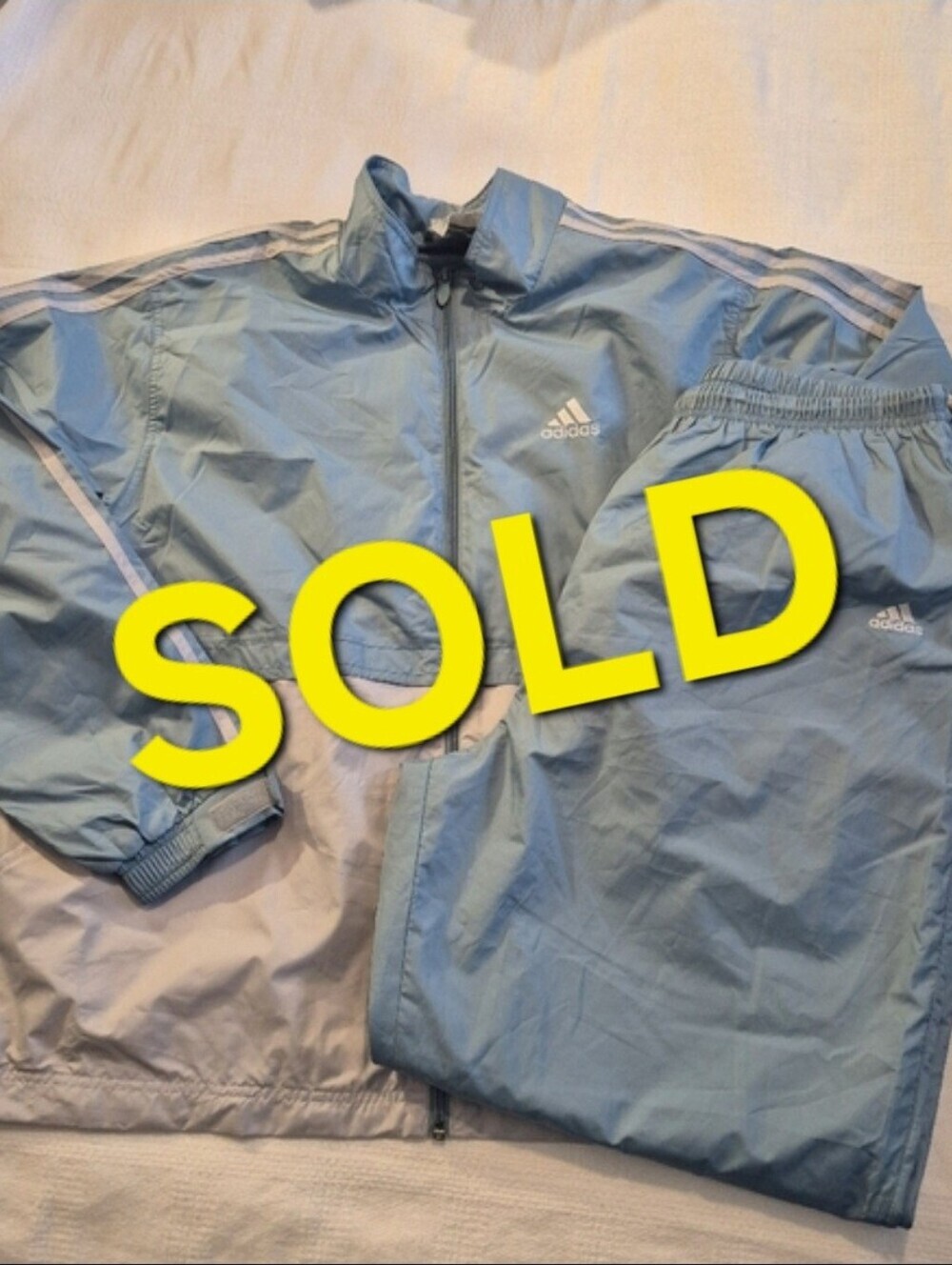 Adidas Men's XL Windbreaker Jacket & matching pants EUC or better
